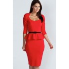 красное платье в martofchina-com