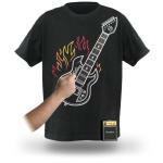 футболка со звуком - рок-гитара на thinkgeek